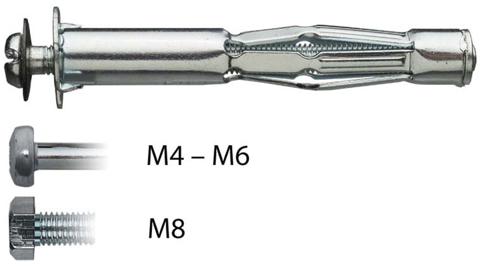 Tampon pour paroi creuse Mungo MHD-S5/16