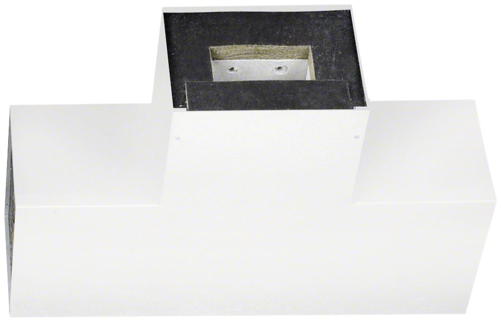 Raccord T tehalit FWK 90 E60/E30 50×110mm, blanc traffic