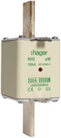 NH-Sicherung Hager DIN2 690VAC 200A aM Doppelkennmelder rostfrei