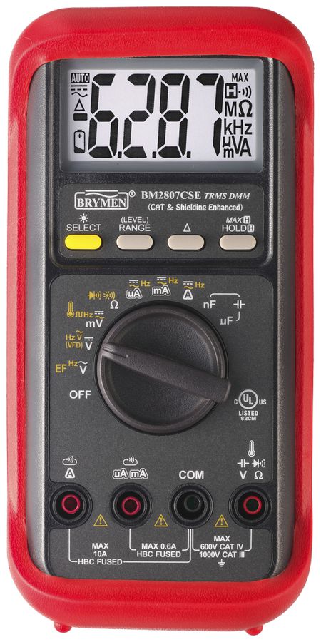 Vielfachmessinstrument ELBRO BM2807CSE TRMS