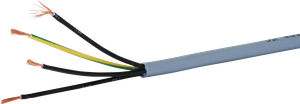 Steuerkabel LiYY 4×1mm² nummeriert grau