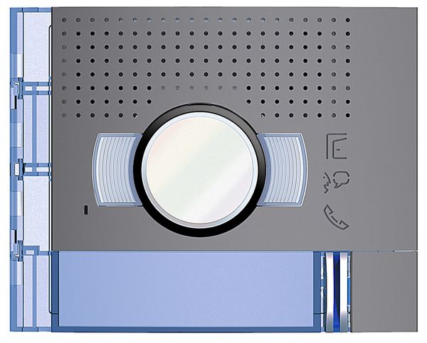 Frontblende für Tür-Lautsprecher/Kamera-Modul 60° Sfera 1 Ruftaste graphitgrau