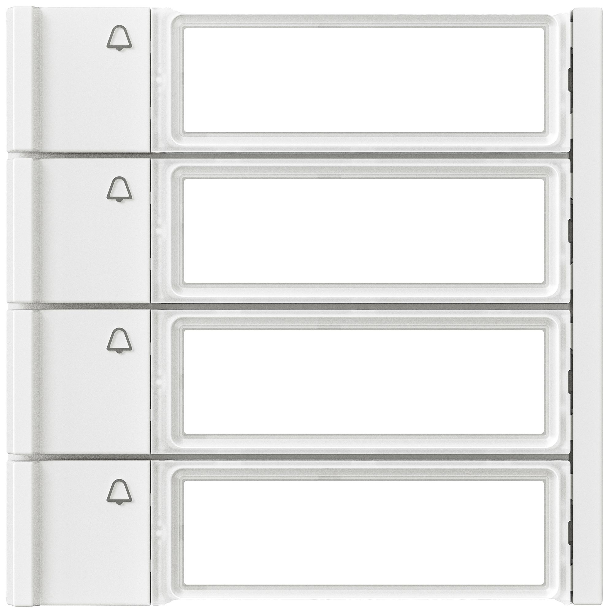 Module touches d'appel Siedle Vario système bus 4 12V blanc