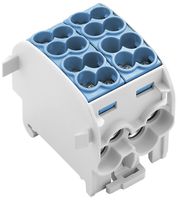 Verteilerblock WM WPD 201 1P 152A 4×Eing 4×Ausg 1.5…16mm² 1.5…25mm²