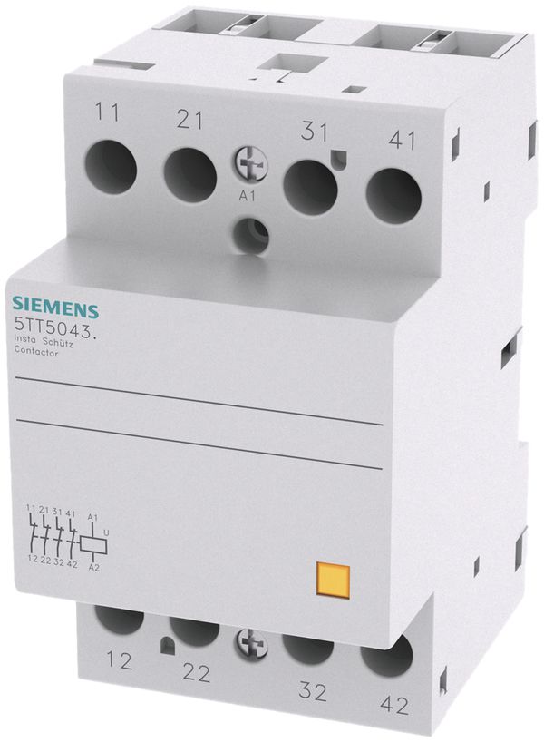 Leistungsschütz Siemens SENTRON INSTA 5TT5 230VAC, 4Ö 40A