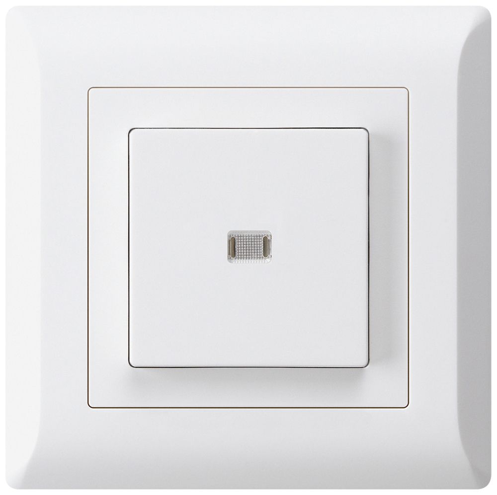 UP-Leuchtdruckschalter kallysto.line 3/2L weiss