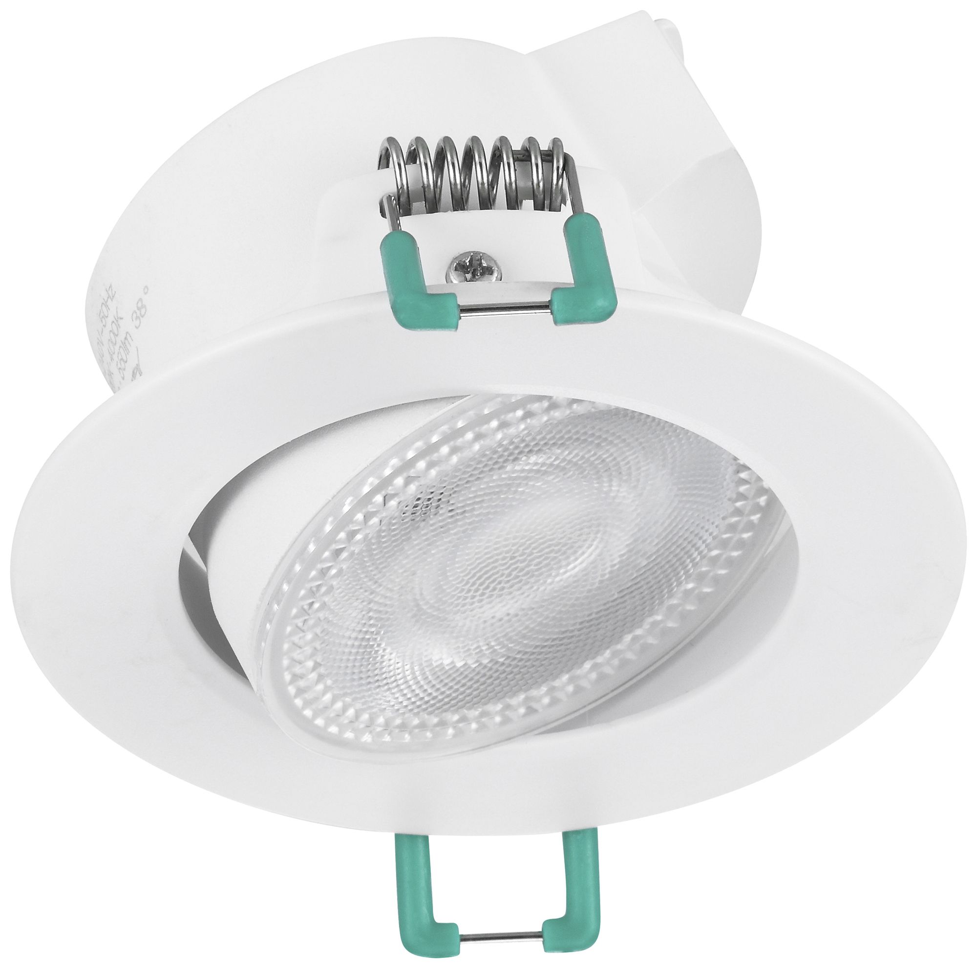 Spot LED INC Sylvania SYLSPOT 4.8W 500lm 840 IP44 38° Ø87 blanc 3 pcs