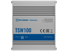 Teltonika TSW100 Industrie PoE Switch Din-Rail Montage