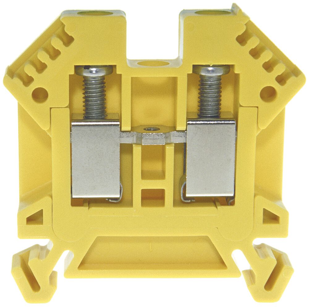 Borne de passage joignable WZ Ex 0.5…6mm² 41A 1000V vis 2×1 rail DIN 35mm vt-jn