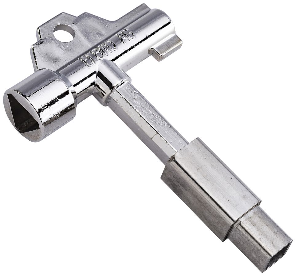 Clé à canon ELBRO universelle, métal coulé sous pression, galvanisé