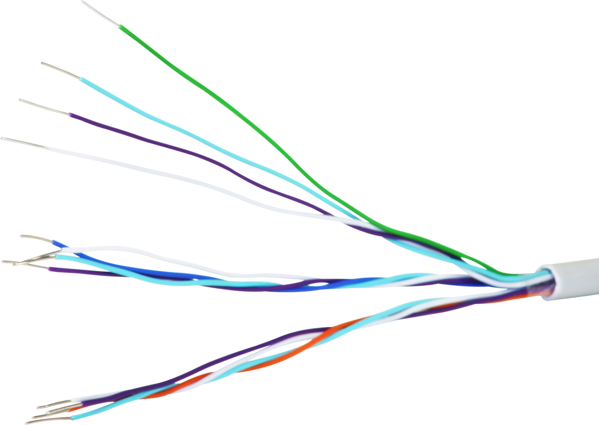 Kabel U72 3×4×0.5mm halogenfrei Eca