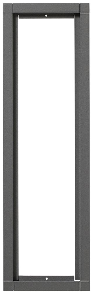 Cornice combinato Siedle, in alluminio, 431×131×15mm, grigio