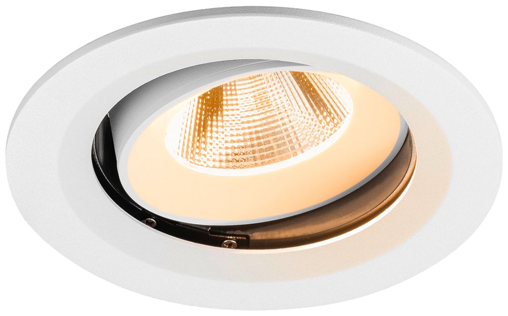 LED-Downlight SLV NUMINOS MOVE M 12W 1700lm 2700K NB DALI Ø135×80mm ws