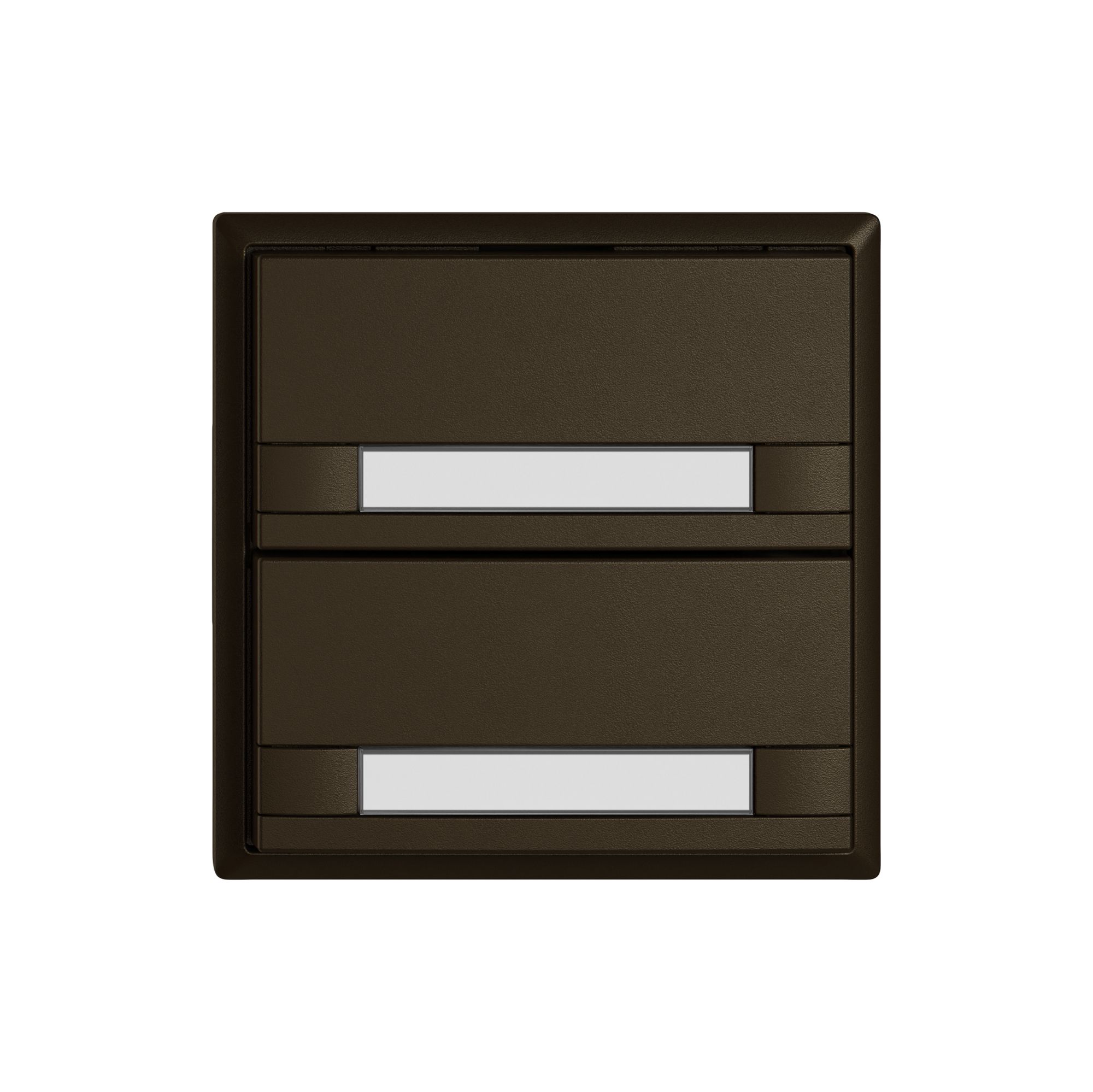 Universaltaster EDIZIO.liv UNI SNAPFIX® 12…48V o.LED 2× Pap.br