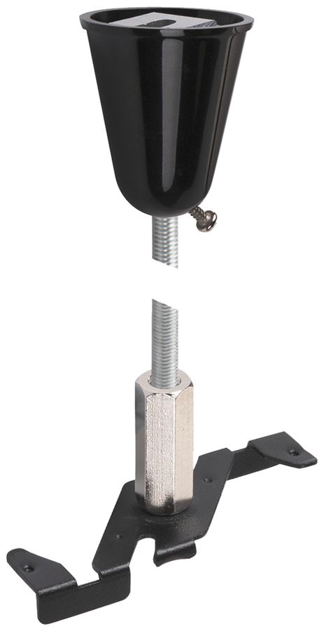 Stababhängung SLV 48V TRACK Stahl schwarz