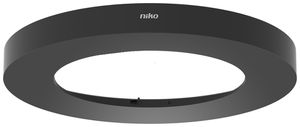 Anneau décoratif Niko pour détecteur ENC P4XMR noir
