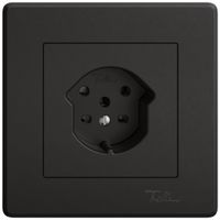 UP-Steckdose EDIZIO.liv SNAPFIX® 1×T15 sz