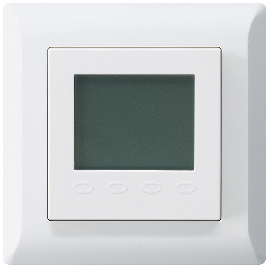 UP-Raumthermostat kallysto.line C mit Display ultraweiss