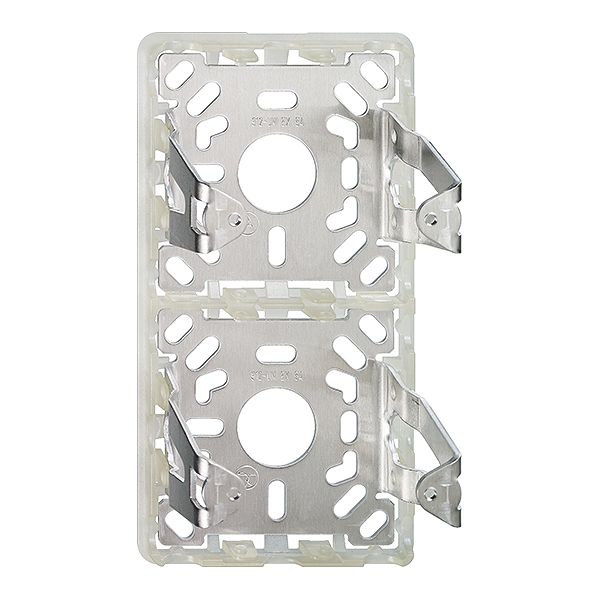 Plaque de base AP I-I 2×54mm EDIZIOdue universel