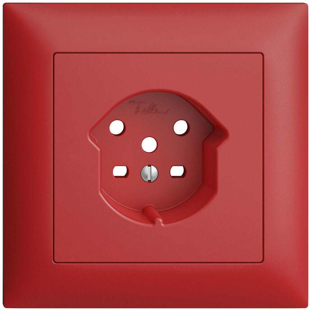 UP-Frontset EDIZIOdue berry 88×88mm 1×T15