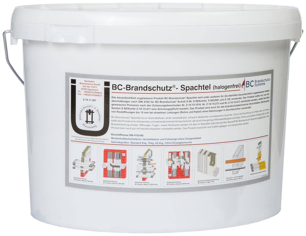 Brandschutzmasse Dätwyler 15kg