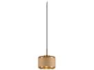 Lampada sospesa SLV PANTILO E27 1×0…15W Ø185mm oro