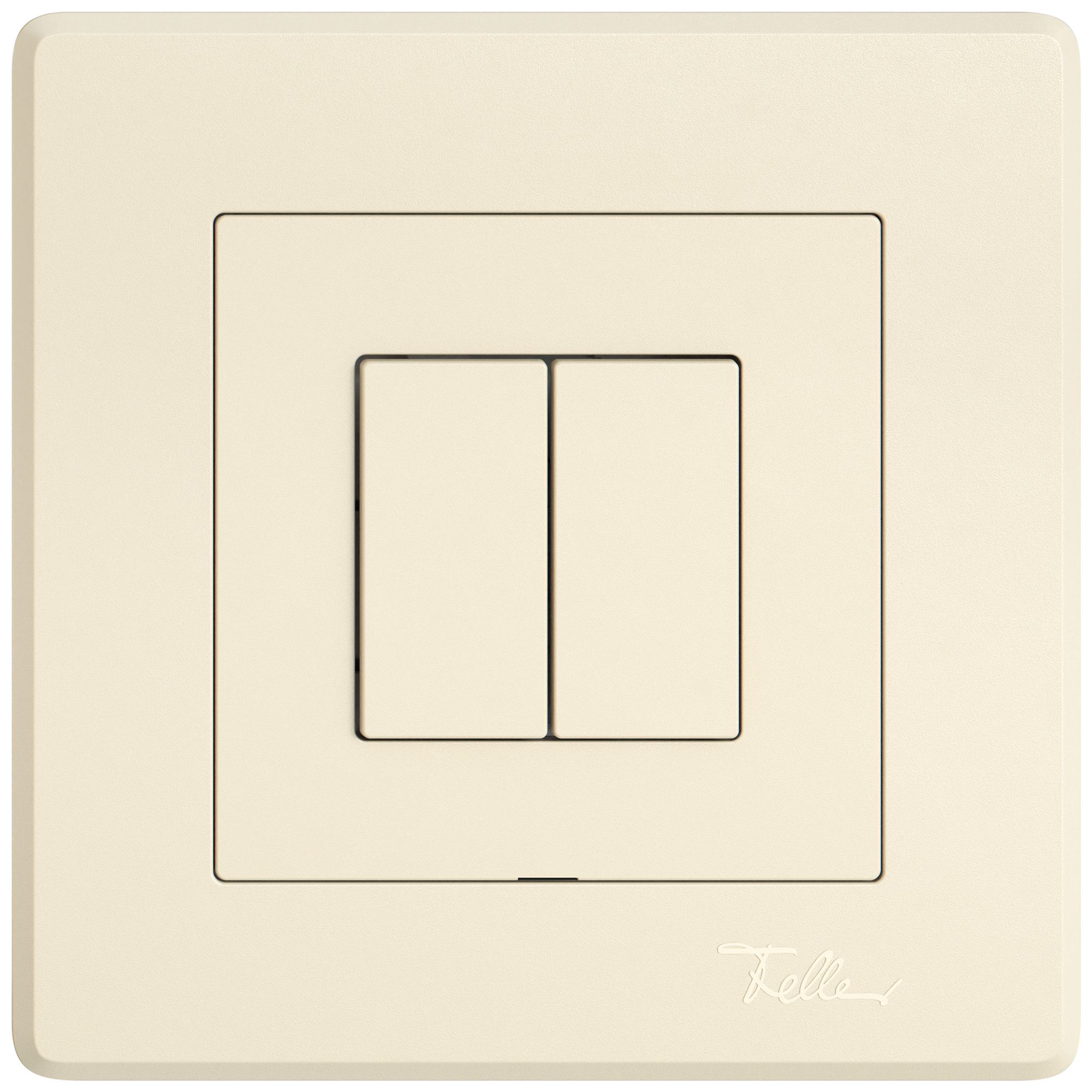 Comando per interruttore INC EDIZIO.liv Wiser SNAPFIX® 2C WLAN 2T cr