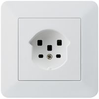 UP-Steckdose HA kallysto.trend Typ 25 mit Steckklemmen weiss