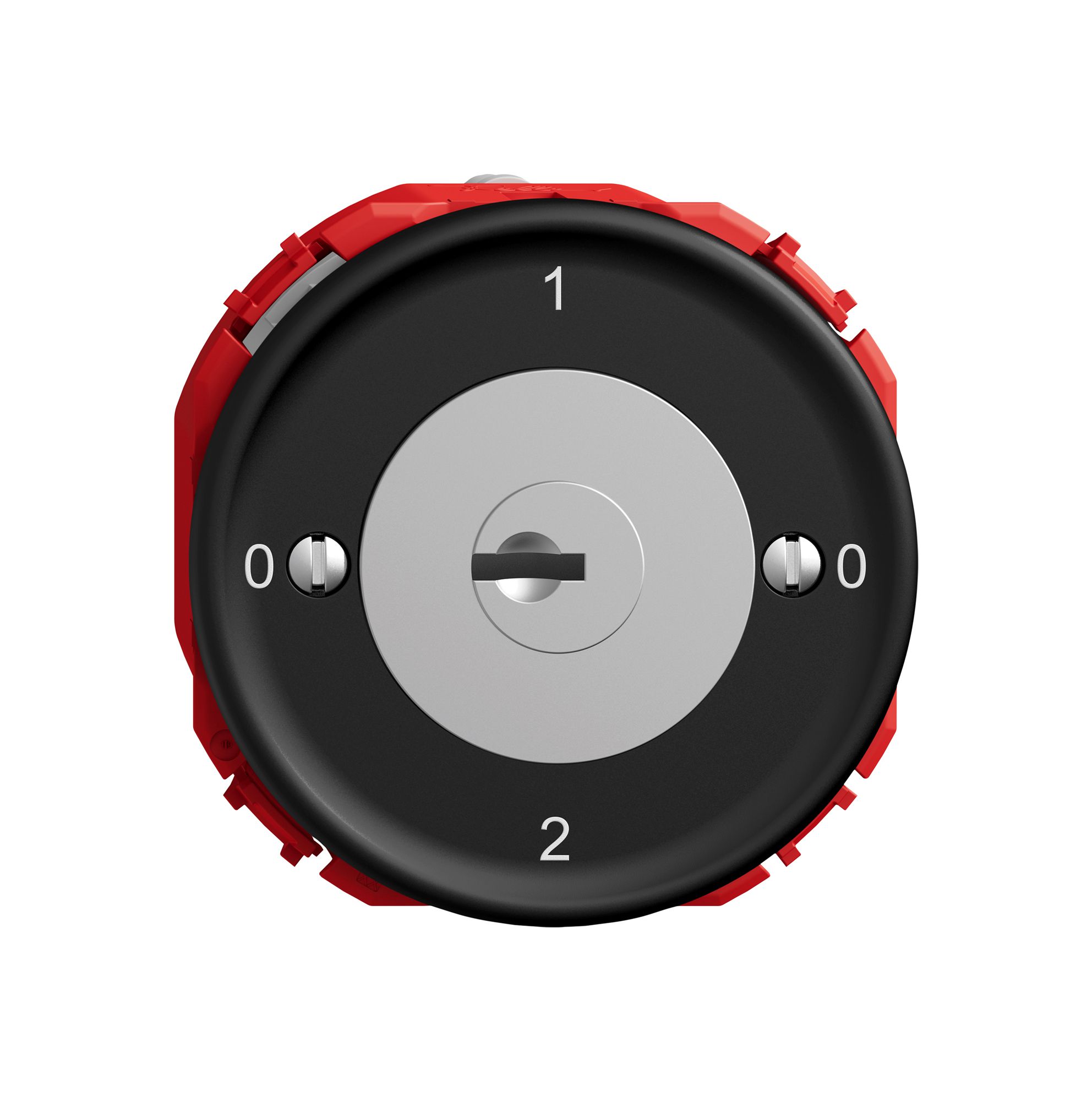 Interruttore rotativo STANDARDdue SNAPFIX® commut.2/1L serrat.&2 chiavi ne