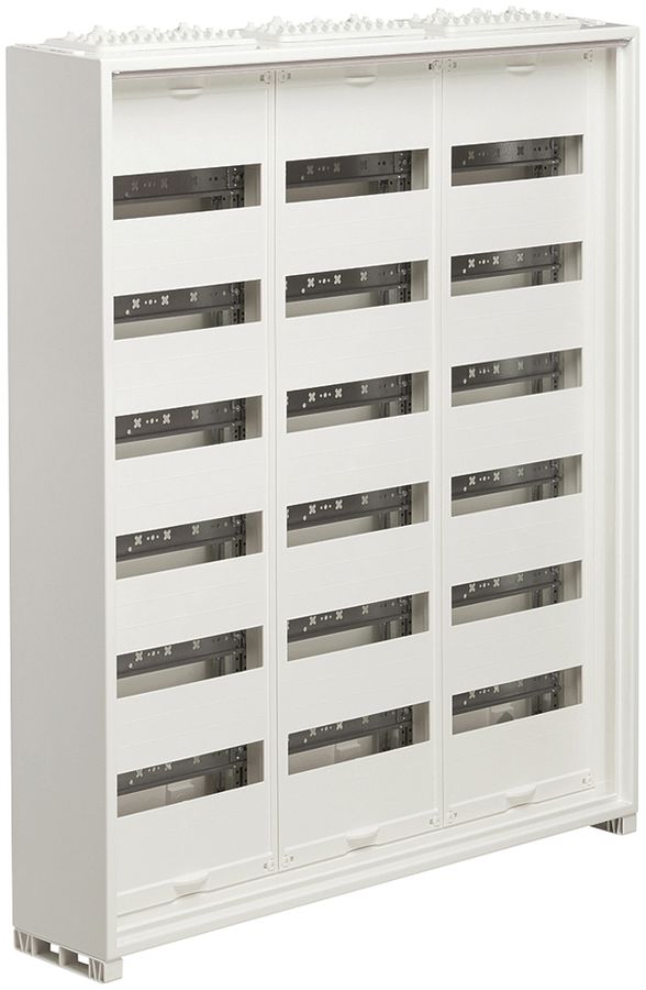 Distributeur AP Hager univers 6 rangées 216UM IP30 800×950×160mm