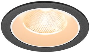 Downlight LED SLV NUMINOS L 17W 2400lm 2700K NB DALI Ø130×85mm no/bc