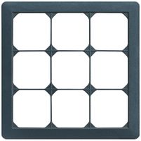 Cadre de recouvrement ENC kallysto.trend 3×3 ozean 214×214mm