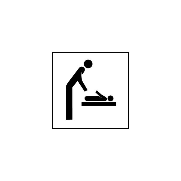 Foglio simb.stanza del bambini EDIZIOdue nero 42×42 per lamp.LED