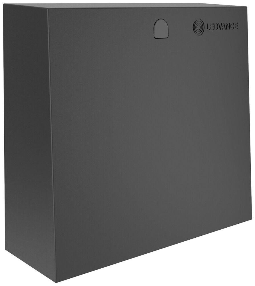 Applique LED LEDVANCE WALLPACK P 40W 4600lm 3000K IP66 200×180×96mm gris