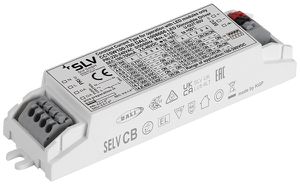 Alimentation LED SLV 4.6…15W 60V 100…700mA DALI 103.4×30×21mm