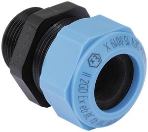 Ex-Kabelverschraubung AGRO PA M20×1.5 6…8mm ATEX 0152X hellblau