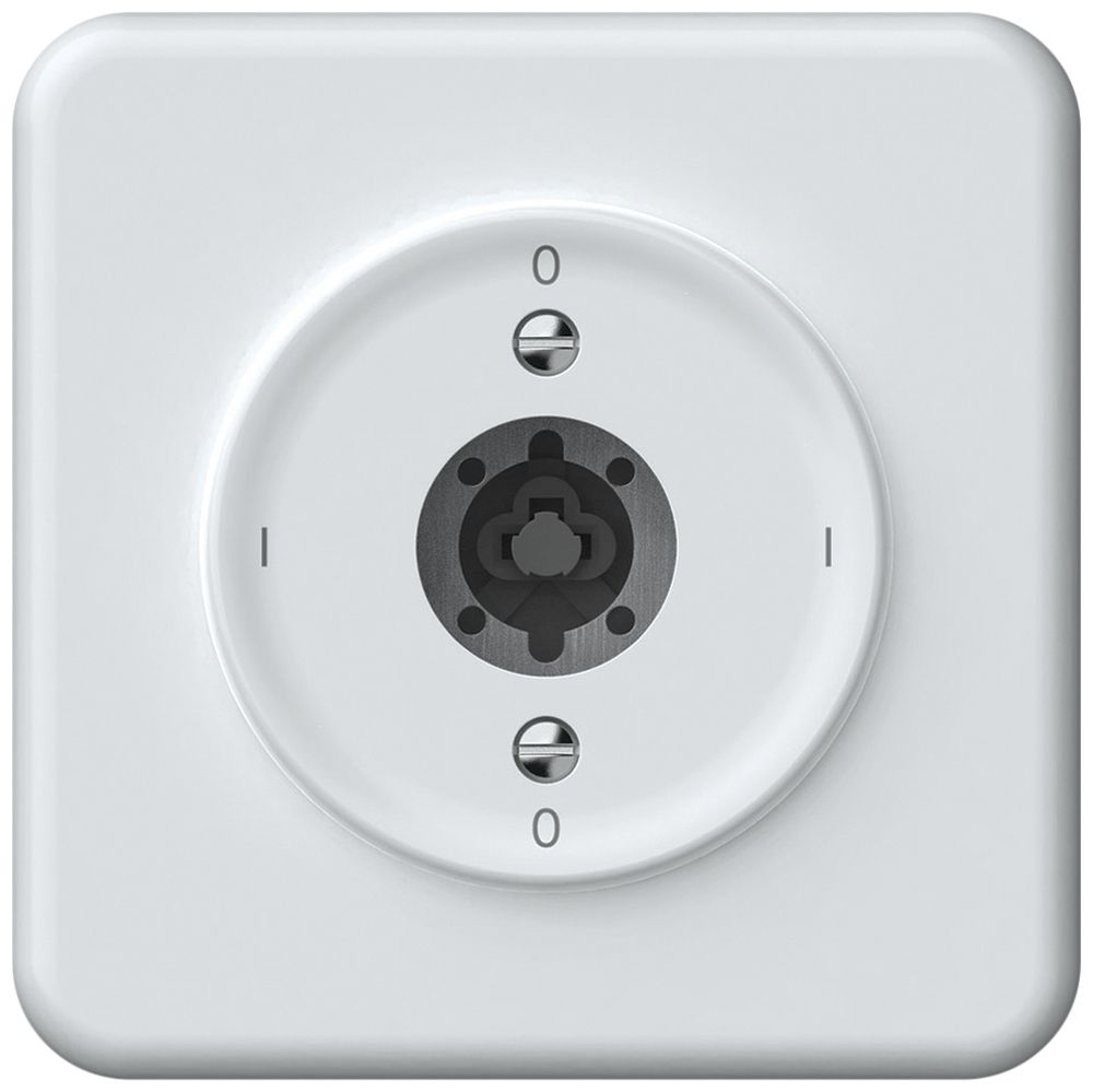 Interrupteur à clé ENC origin interrupteur 0/2L 16A 250V 0-I-0-I 92×92mm blanc