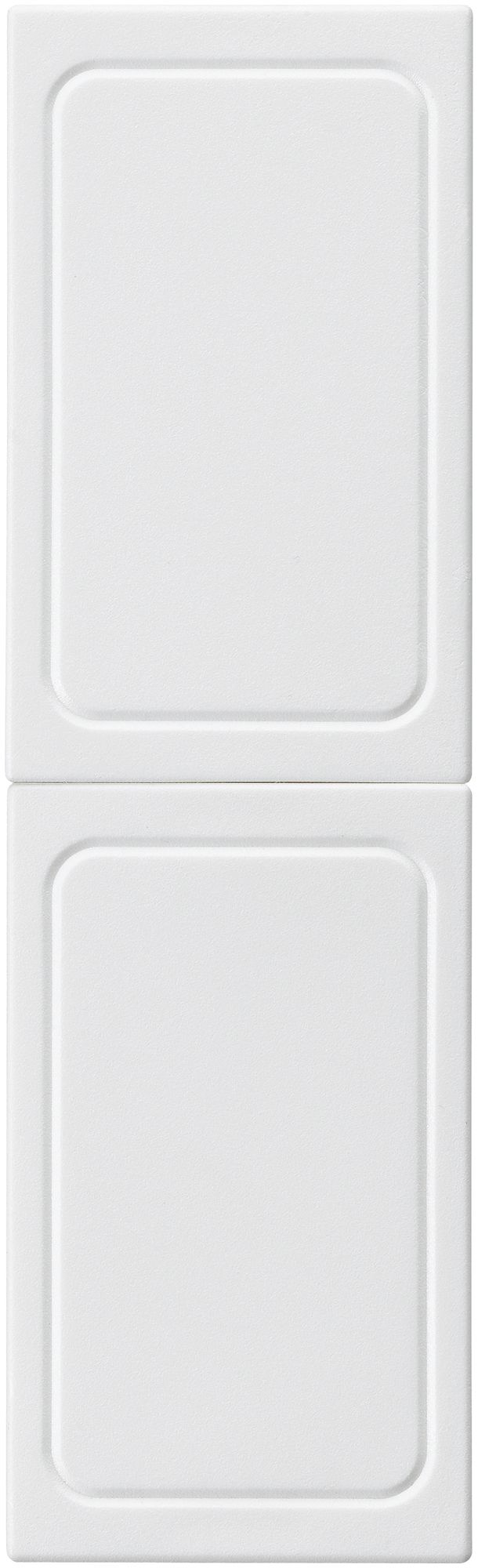 Blindabdeckplatte Hager FLF 2×3/5 weiss