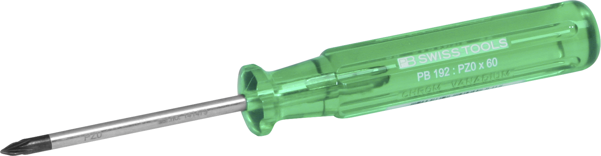 Tournevis cruciforme PB 192 Pozidriv PZ grd.0 60mm Ø4mm