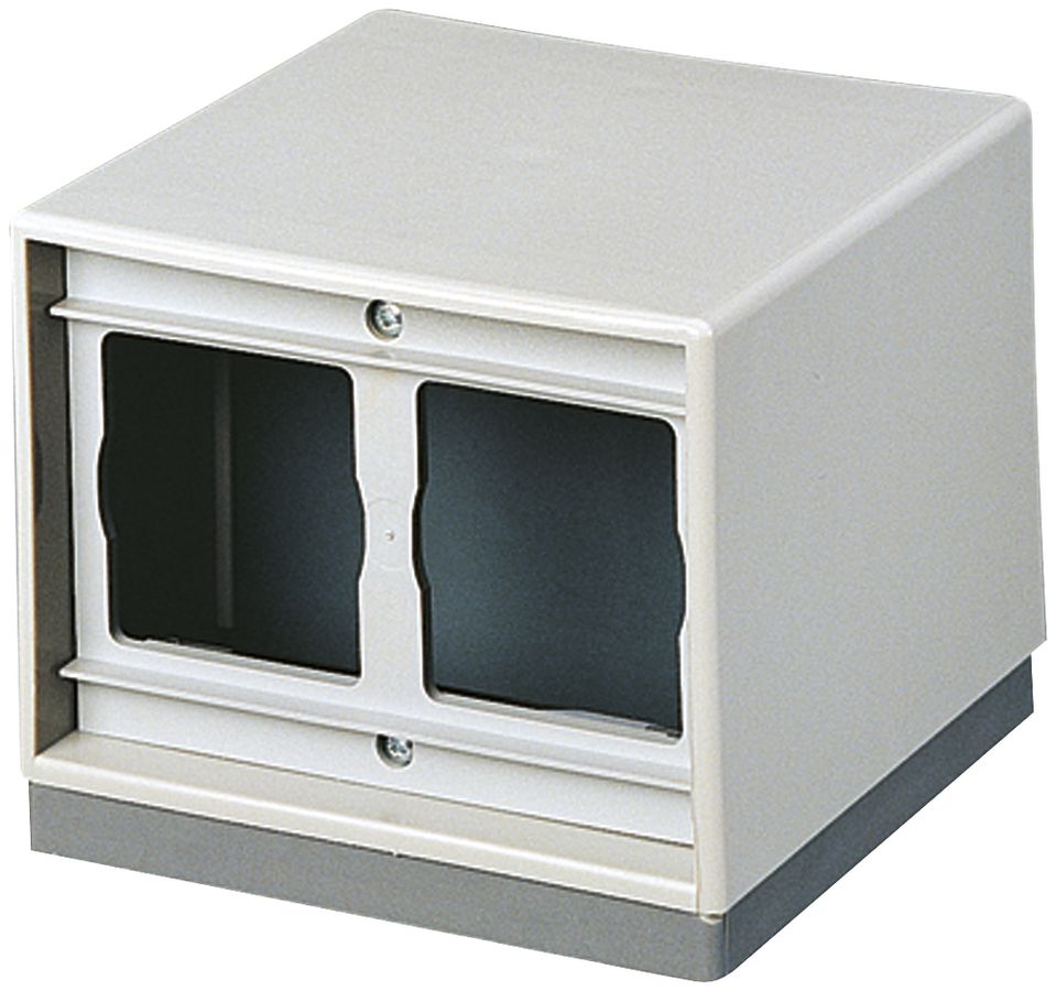 Boîte de sol tehalitASOL508 vide gris clair 110×90×110mm