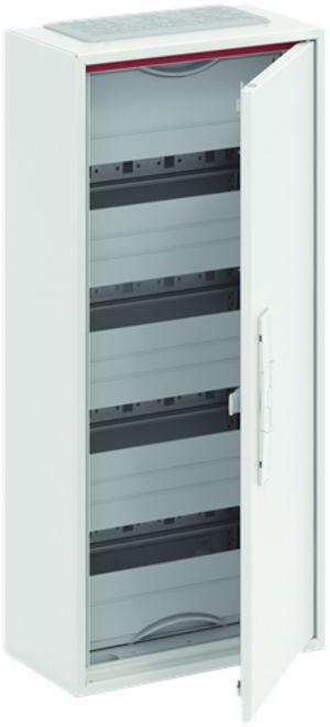 AP-Kleinverteiler ABB CA 14V, 1-Feld 4-reihig 48TE, Tür
