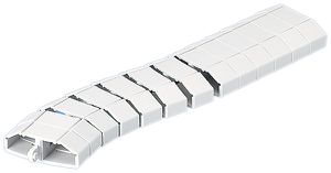 FLEXkanal R&M ausgezogen 1m weiss