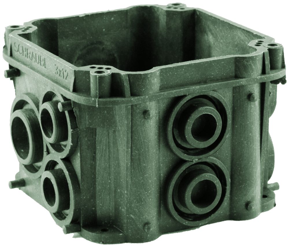 UP-Einlasskasten Bio Ammer I dunkelgrün GDP 850°C Agriplast