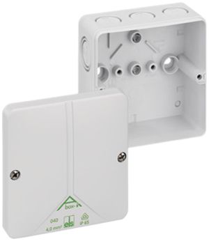 AP-Abzweigdose Abox-i m 040-LIP65 94×94×57mm grau