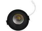 EB-LED-Spot maxLUCE ATMO 68 9W 700lm 3000K DALI DIM Ø79mm schwarz