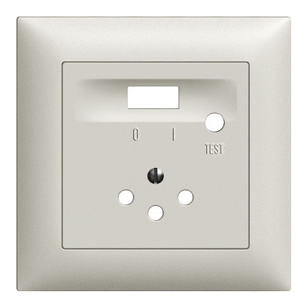 Frontset EDIZIOdue hellgrau 88×88mm T12 FI