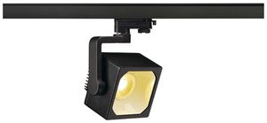 LED-Strahler EURO CUBE, 28.5W 2100lm 3000K 60° mit 3-Phasen-Adapter IP20 schwarz