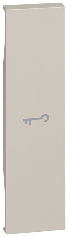 Cache de touche Living Now 1 module illuminable avec symbole clé sand
