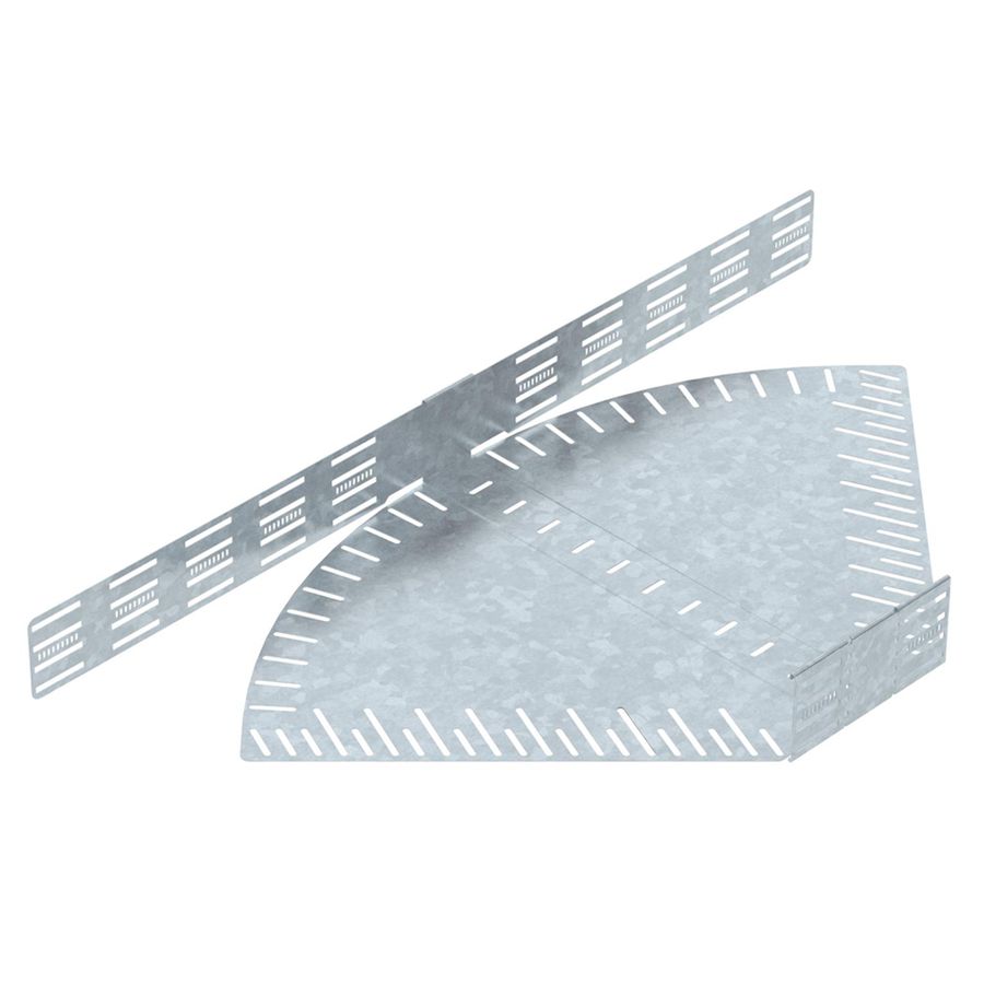 Coude BET RB W réglable 110×600mm acier galvanisé à chaud