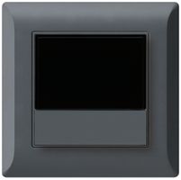 Termostato ambiente INC kallysto.line KNX s/e-link con tasto antracite